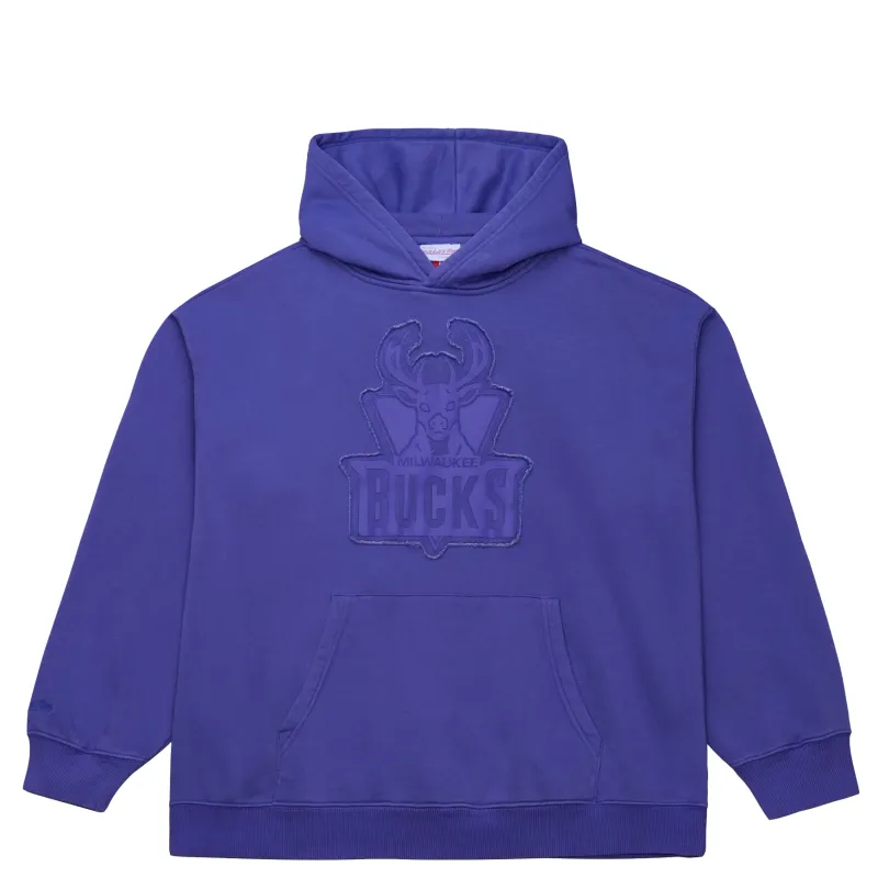 MITCHELL &amp; NESS MILWAUKEE BUCKS DOWNTOWN HOODIE