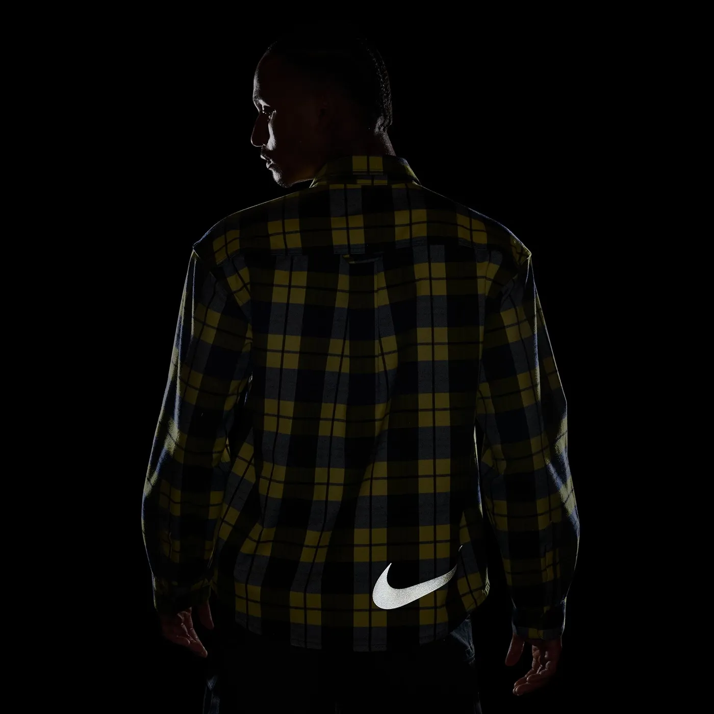 Nike SB x Eric Koston Flannel Shirt – Midnight Navy/Speed Yellow
