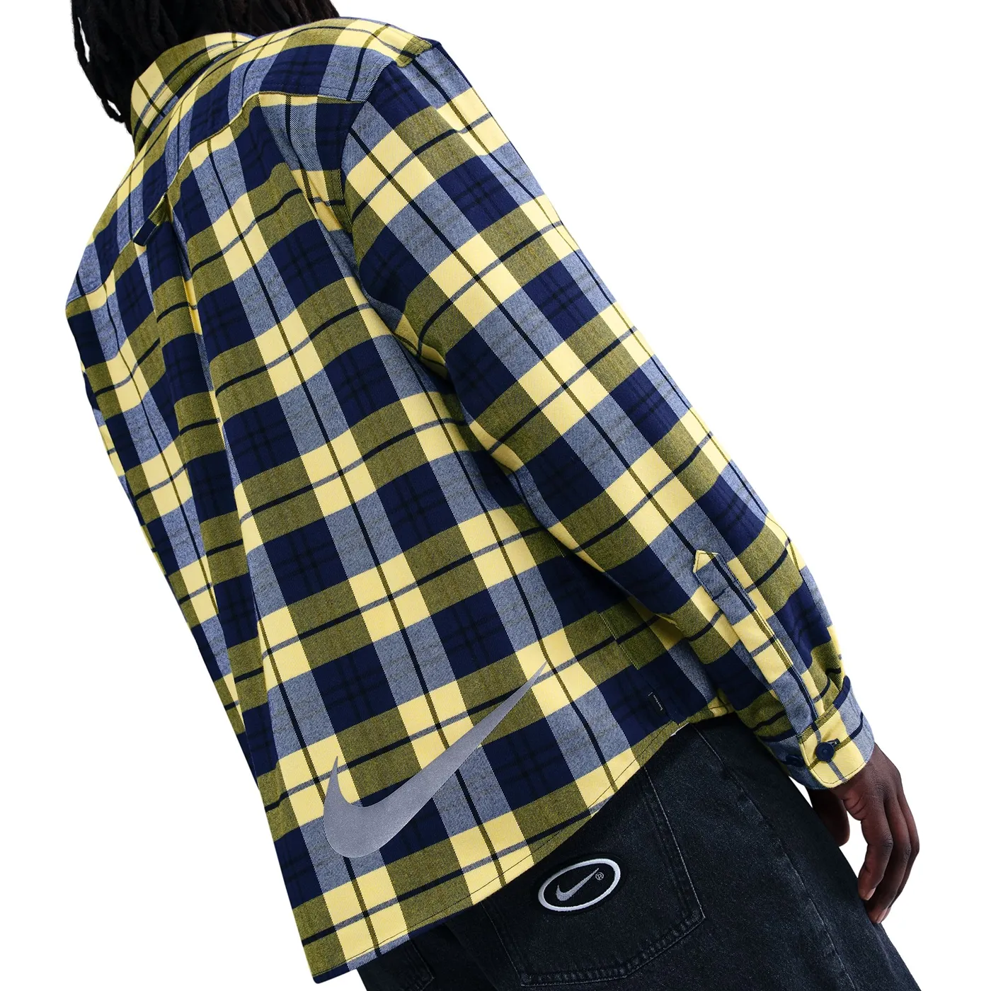 Nike SB x Eric Koston Flannel Shirt – Midnight Navy/Speed Yellow