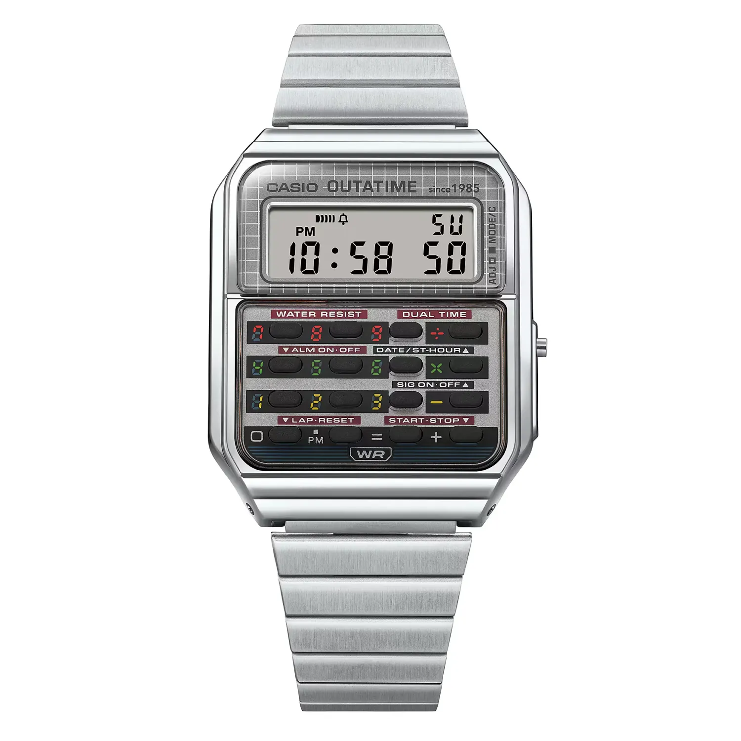 CASIO CA500WEBF-1A &#39;BACK TO THE FUTURE&#39; WATCH