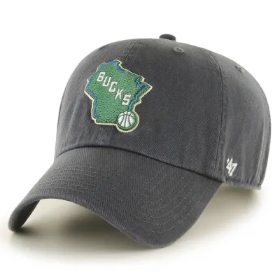 &#39;47 BRAND MILWAUKEE BUCKS CLEAN UP HAT
