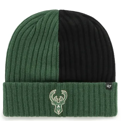 &#39;47 BRAND MILWAUKEE BUCKS FRACTURE CUFF BEANIE