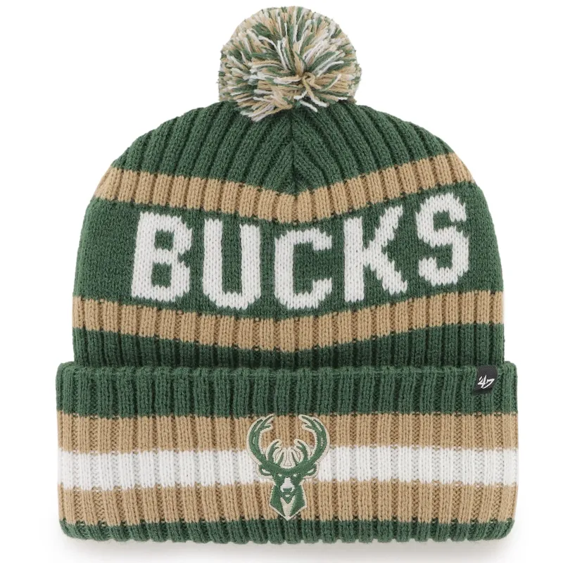 &#39;47 BRAND MILWAUKEE BUCKS BERING CUFF BEANIE