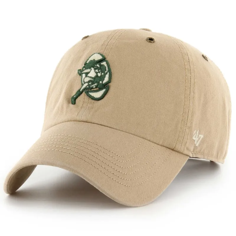 &#39;47 BRAND GREEN BAY PACKERS HISTORIC OVERTON CLEAN UP HAT
