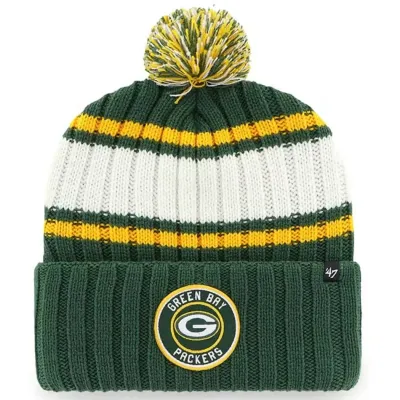 &#39;47 BRAND GREEN BAY PACKERS PLATEAU CUFF BEANIE