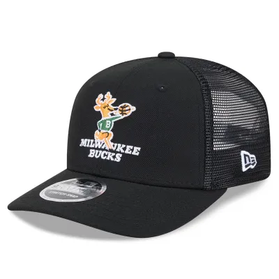 NEW ERA MILWAUKEE BUCKS BANGO 9SEVENTY SNAPBACK HAT