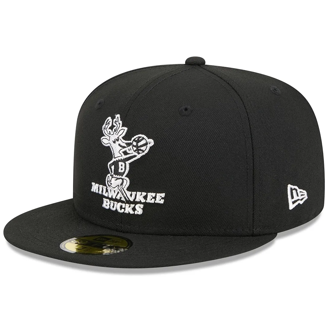 NEW ERA MILWAUKEE BUCKS BANGO BASIC 59FIFTY FITTED HAT