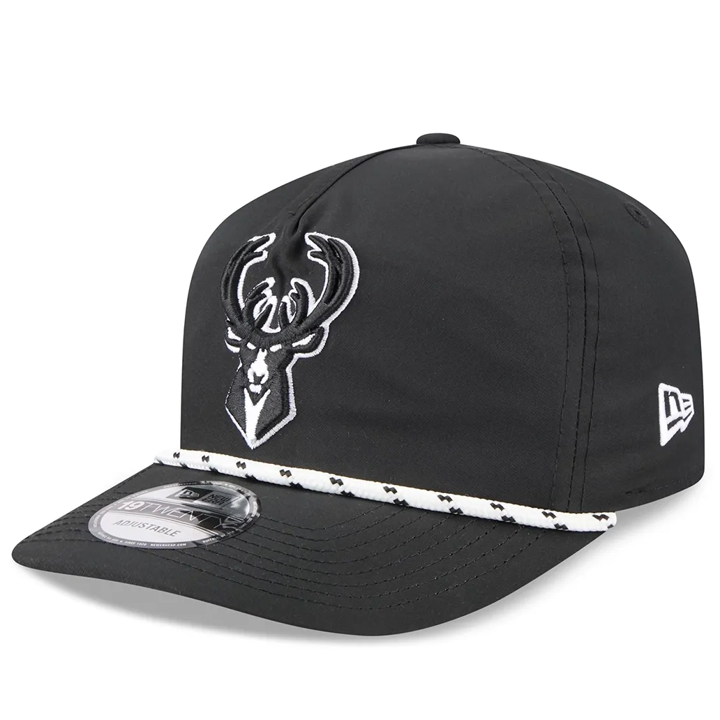 NEW ERA MILWAUKEE BUCKS ROPE 19TWENTY SNAPBACK HAT