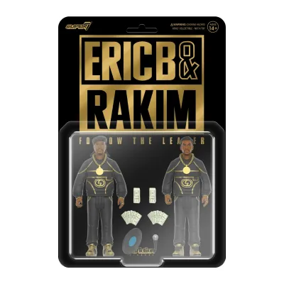 SUPER7 ERIC B. &amp; RAKIM REACTION FIGURE - FOLLOW THE LEADER