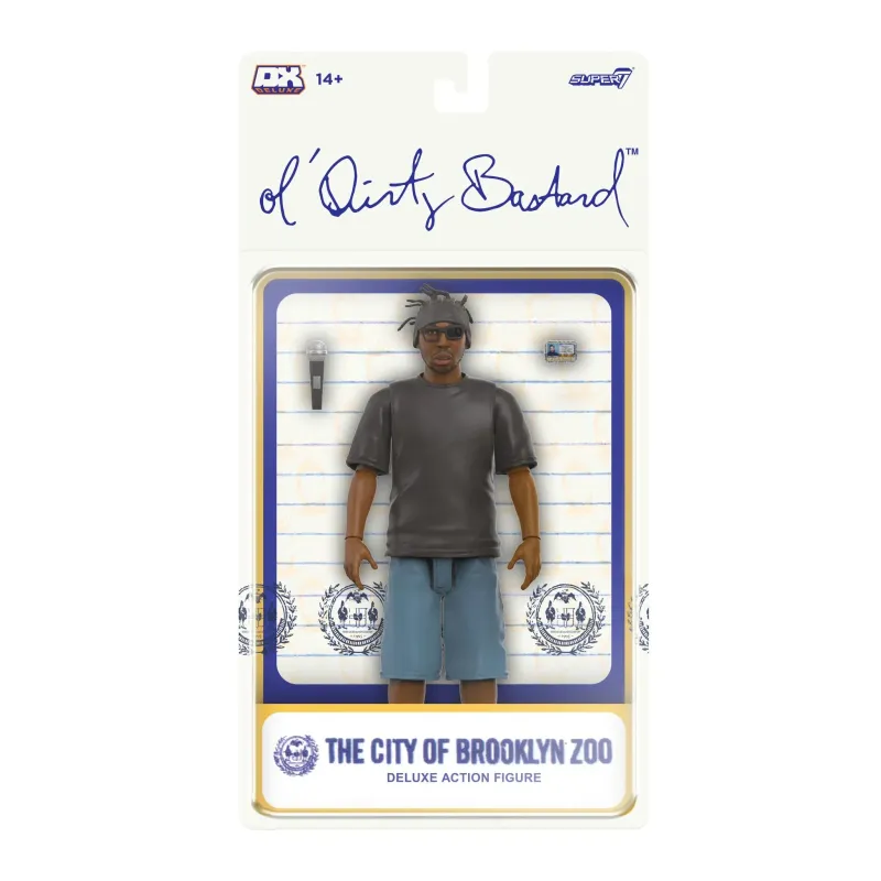 SUPER7 OL' DIRTY BASTARD DELUXE 7" FIGURE - O.D.B