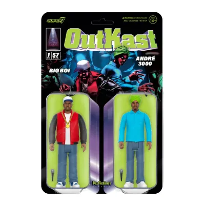 SUPER7 OUTKAST REACTION FIGURES - ATLIENS