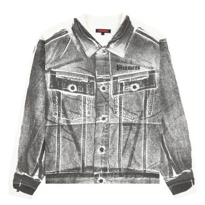 PLEASURES TRUCKER HEAVYWEIGHT LONG SLEEVE SHIRT