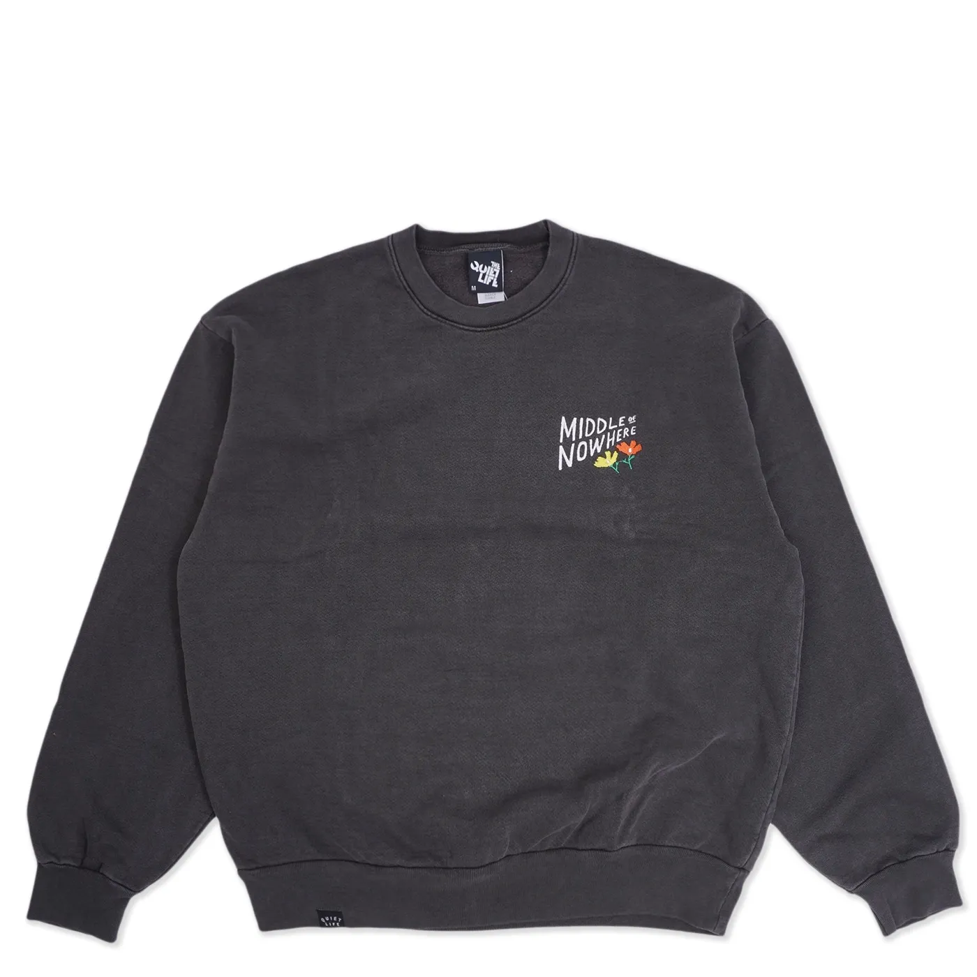 THE QUIET LIFE LONELY PALM MIDDLE OF NOWHERE CREWNECK SWEATSHIRT