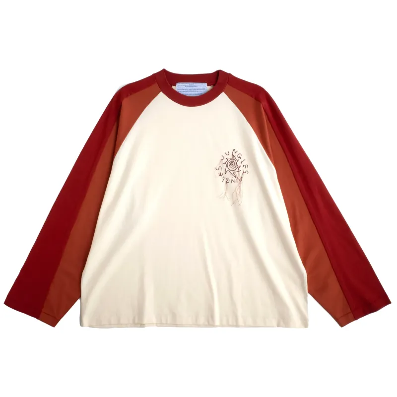 JUNGLES DOUBLE LAYER RAGLAN TEE
