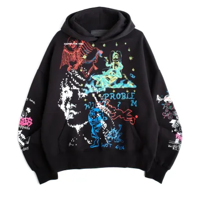 JUNGLES TEST PRINT HOODIE