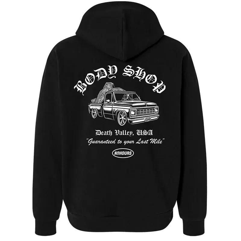 NOHOURS BODY SHOP HOODIE