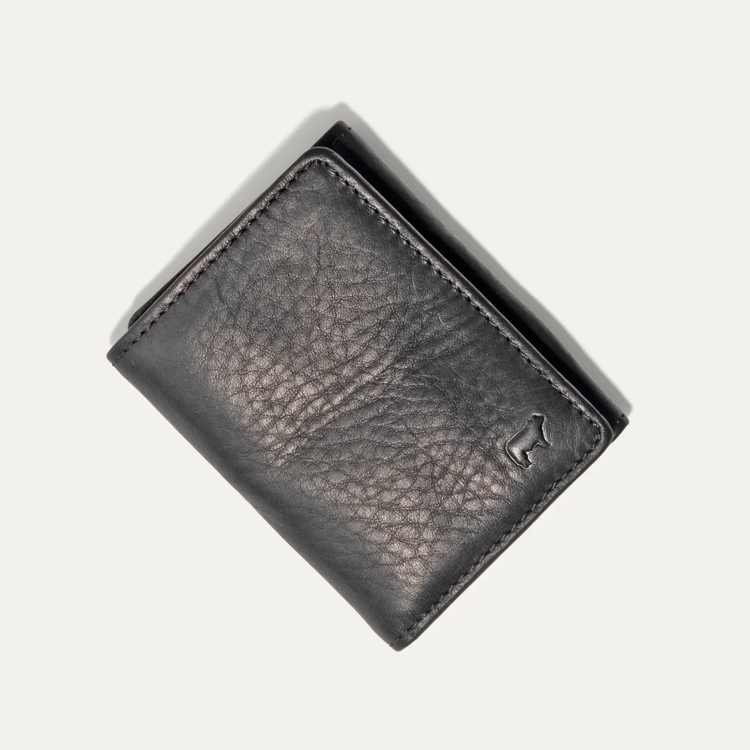 Will Leather Goods Classic Trifold Wallet Black