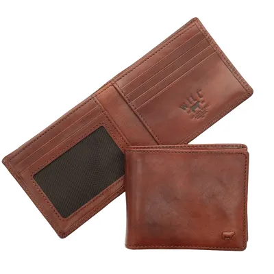 WILL LEATHER GOODS CLASSIC BILLFOLD WALLET