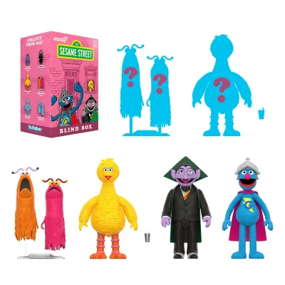 SUPER7 SESAME STREET BLIND BOX WAVE 02 - INDIVIDUAL BLIND BOX