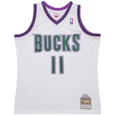 MITCHELL &amp; NESS MILWAUKEE BUCKS ALSTON '99 SWINGMAN JERSEY     