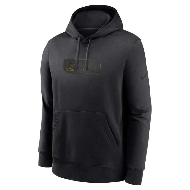 NIKE GREEN BAY PACKERS LOCKUP PULLOVER HOODIE    