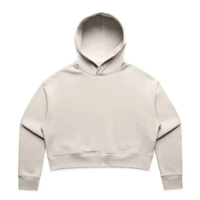ASCOLOUR WOMEN'S RELAX CROP PULLOVER HOODIE    