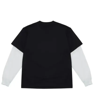 COTTON COLLECTIVE OVERSIZED BOX 2FER LONG SLEEVE TEE    