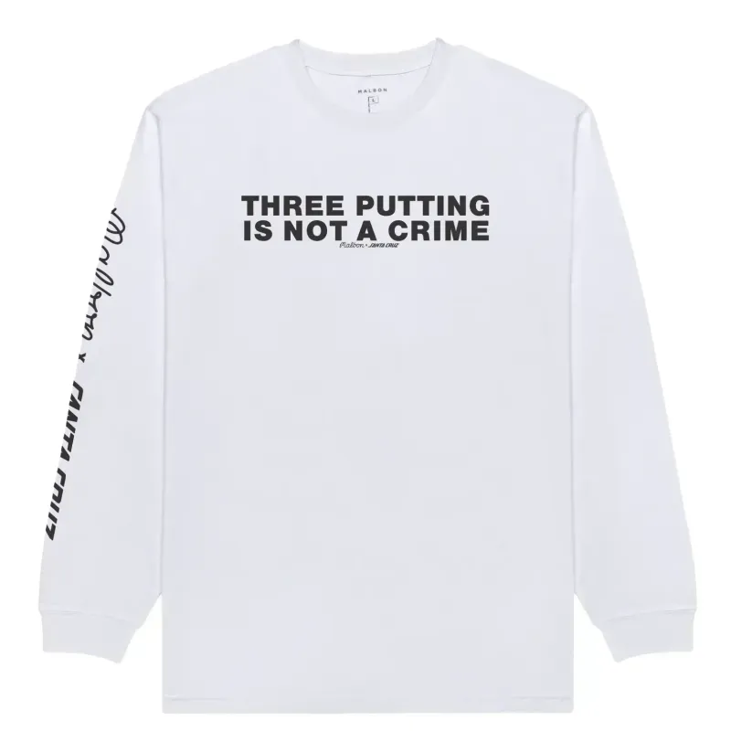 MALBON GOLF GORSE SANTA CRUZ LONG SLEEVE TEE    