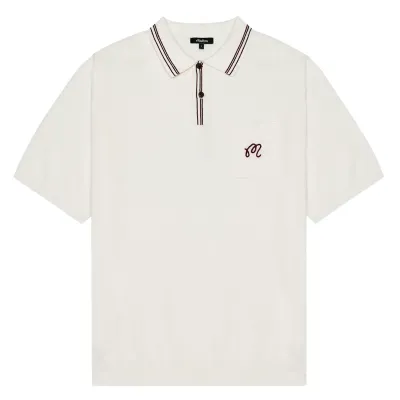 MALBON GOLF CAMPANIA KNIT POLO SHIRT MALBON GOLF CAMPANIA KNIT POLO SHIRT