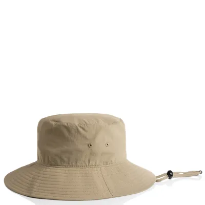 ASCOLOUR NYLON WIDE BRIM BUCKET HAT