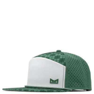 MELIN TRENCHES LINKS FRONT 9 HYDRO PERFORMANCE SNAPBACK HAT