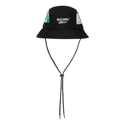MALBON GOLF FUTURA TAG BUCKET HAT