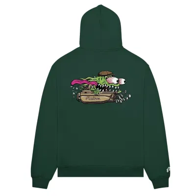 MALBON GOLF FESQUE SLASHER PULLOVER HOODIE    