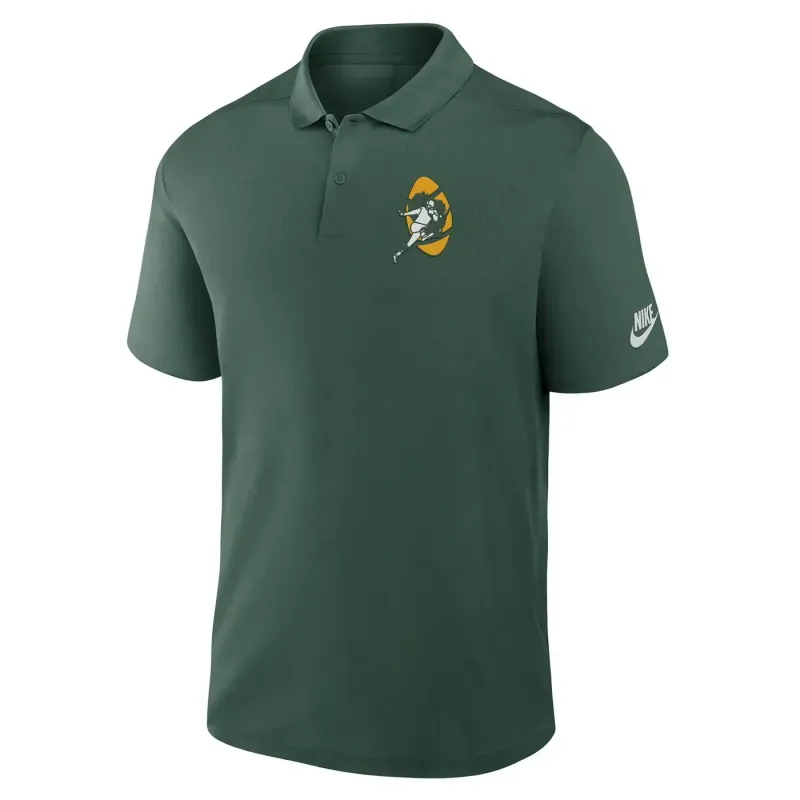 NIKE GREEN BAY PACKERS REWIND VICTORY POLO SHIRT  