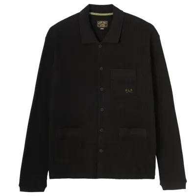 DARK SEAS DELANO LONG SLEEVE POLO SHIRT  