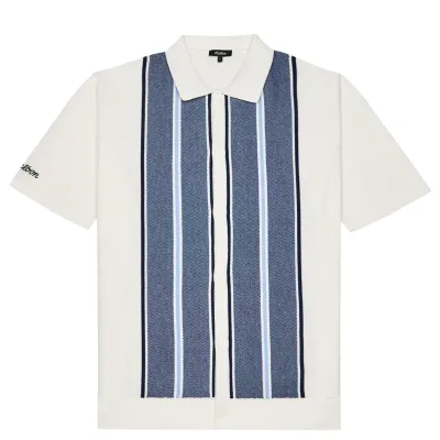 MALBON GOLF JUDE KNIT POLO SHIRT