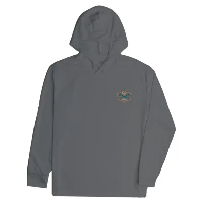 DARK SEAS PROGRESSIVE HOODED LONG SLEEVE SHIRT   