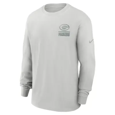 NIKE GREEN BAY PACKERS ESSENTIAL HEAVYWEIGHT LONG SLEEVE TEE    