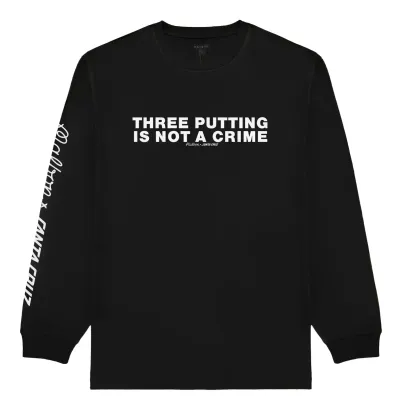 MALBON GOLF GORSE SANTA CRUZ LONG SLEEVE TEE  