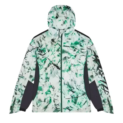 MALBON GOLF FUTURA CRACKLE CAMO RAIN JACKET   