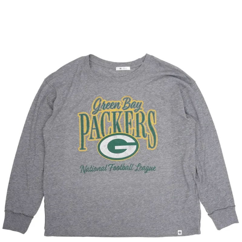 '47 GREEN BAY PACKERS WOMEN'S AVALON SOA LONG SLEEVE TEE   