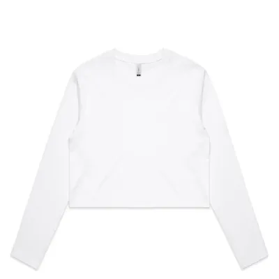ASCOLOUR WOMEN'S CROP LONG SLEEVE TEE 
