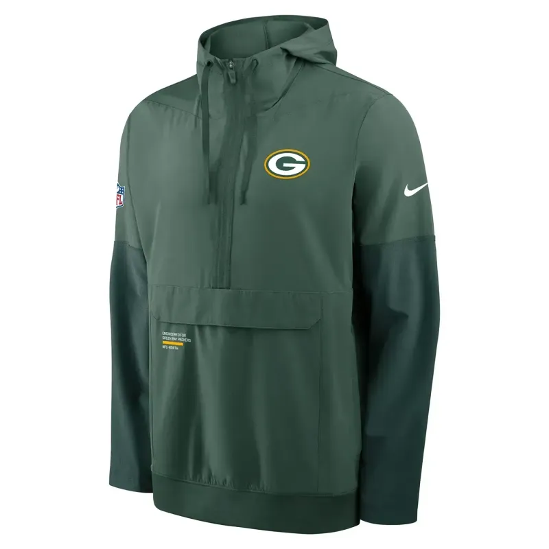 NIKE GREEN BAY PACKERS ANORAK JACKET  