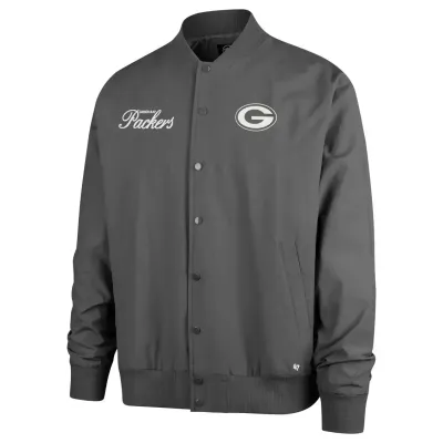 '47 BRAND GREEN BAY PACKERS EURO STEP BOMBER JACKET 