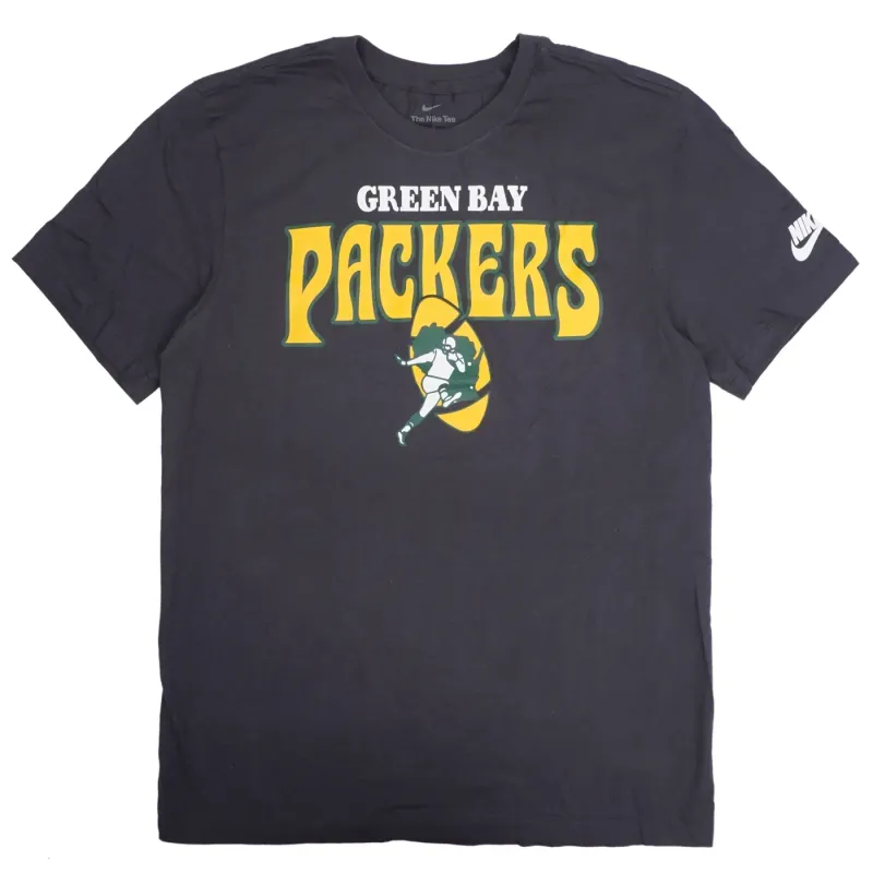 NIKE GREEN BAY PACKERS STACK ESSENTIAL TEE 