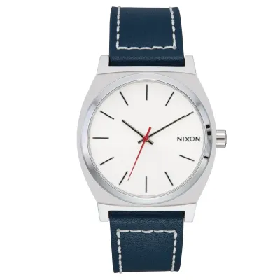 NIXON TIME TELLER LEATHER WATCH
