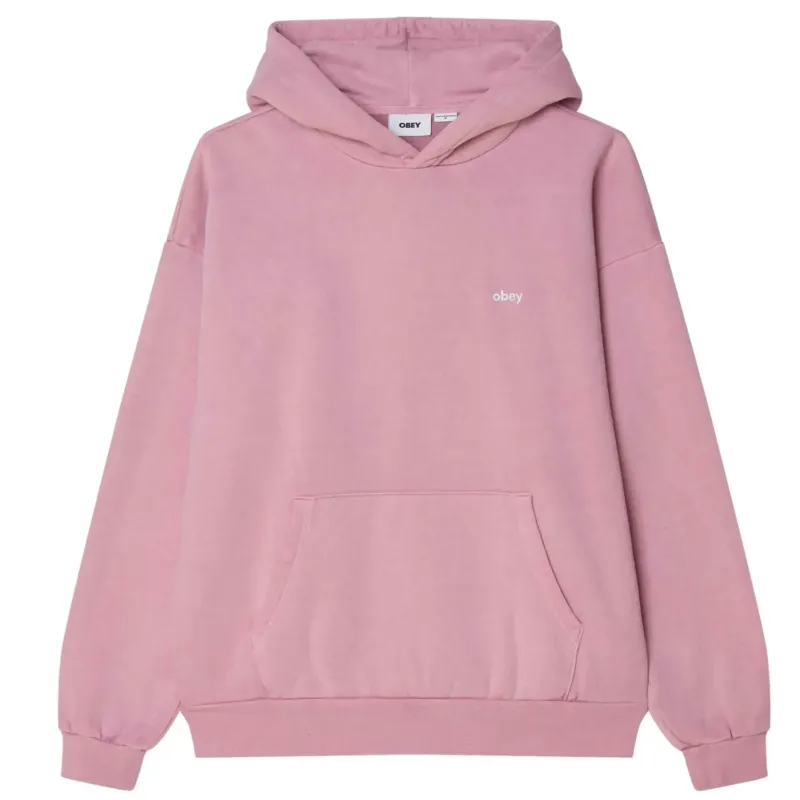 OBEY LOWERCASE PIGMENT HOODIE   