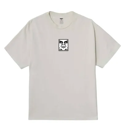 OBEY ICON FACE PIGMENT TEE   