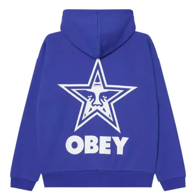 OBEY BOLD STAR EXTRA HEAVY HOODIE OBEY BOLD STAR EXTRA HEAVY HOODIE
