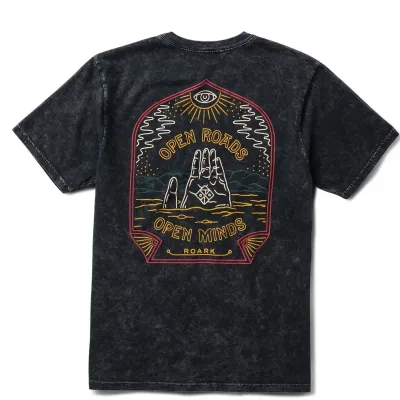 ROARK OPEN ROADS OPEN MINDS PREMIUM TEE  